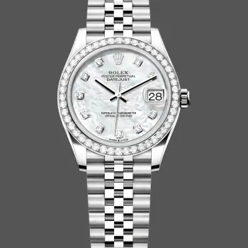 Rolex Datejust 31 Unisexe 278384RBR Replica - Cadran Nacre Lunette Diamants