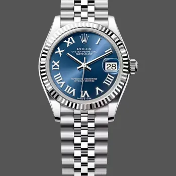 Rolex Datejust Unisexe 278274 Replica - Cadran Bleu Lunette Cannelee