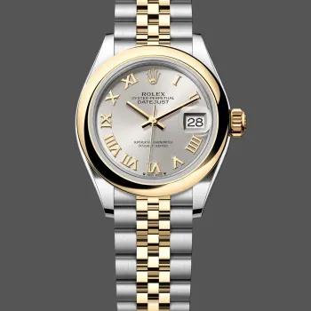 Rolex Lady-Datejust Unisexe 279163 Replica - Cadran Argent Bracelet Jubilee