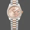 Rolex Lady-Datejust 28 Unisexe 279381RBR Replica - Cadran Rose Lunette Diamants