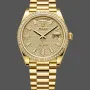 Rolex Day-Date 40 228398TBR Replica - Cadran Or Lunette Diamants