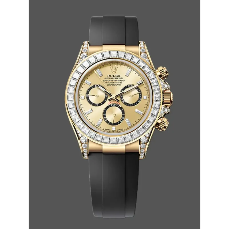 Rolex Daytona 126538TBR Replica - Cadran Champagne Lunette Diamants