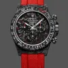 Rolex DIW Daytona NTPT Carbon Replica - Cadran Noir Lunette Tachymetre