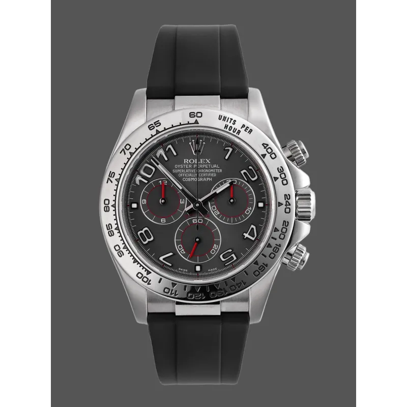 Rolex Daytona 116519 Replica - Cadran Gris Acier Inoxydable