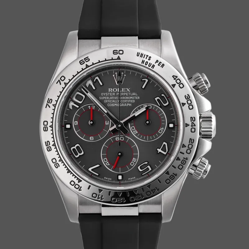 Rolex Daytona 116519 Replica - Cadran Gris Acier Inoxydable