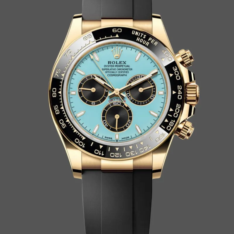 Rolex Cosmograph Daytona 126518LN Replica - Cadran Bleu Glace Lunette Tachymetre