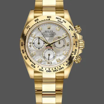 Rolex Daytona 116508 Replica - Cadran Nacre Acier Inoxydable