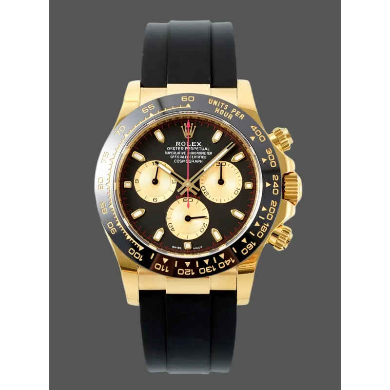 Rolex Cosmograph Daytona 116518LN Replica - Cadran Noir Lunette Tachymetre
