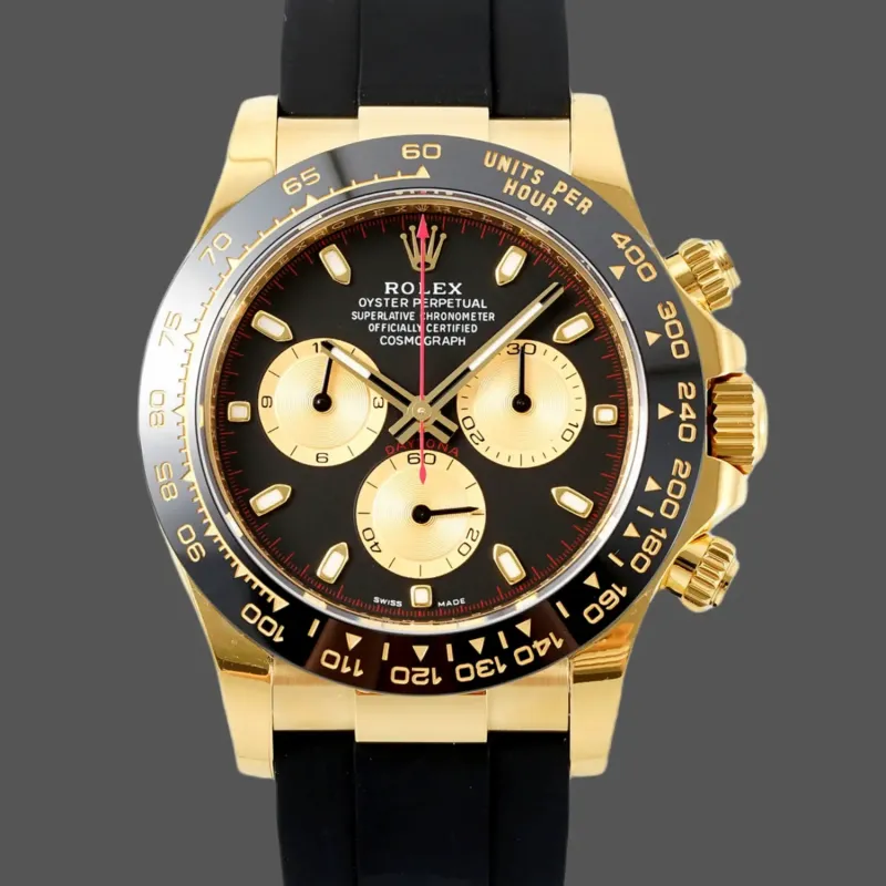 Rolex Cosmograph Daytona 116518LN Replica - Cadran Noir Lunette Tachymetre
