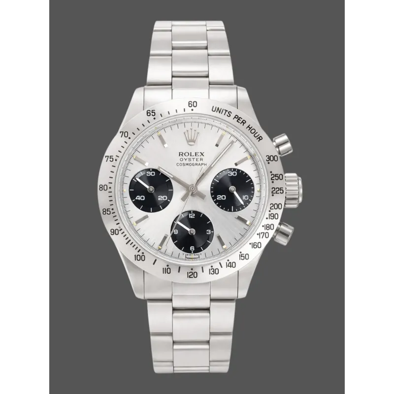 Rolex Daytona Paul Newman 6239 Replica - Cadran Argent Bracelet Oyster