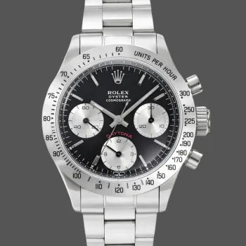 Rolex Daytona Paul Newman 6265 Replica - Cadran Noir Bracelet Oyster