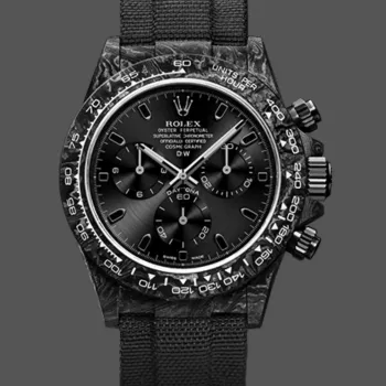 Rolex Daytona CUSTOMIZED Replica - Cadran Noir Fibre de Carbone