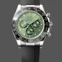 Rolex Daytona Platona 126506 Replica - Cadran Vert Acier Inoxydable