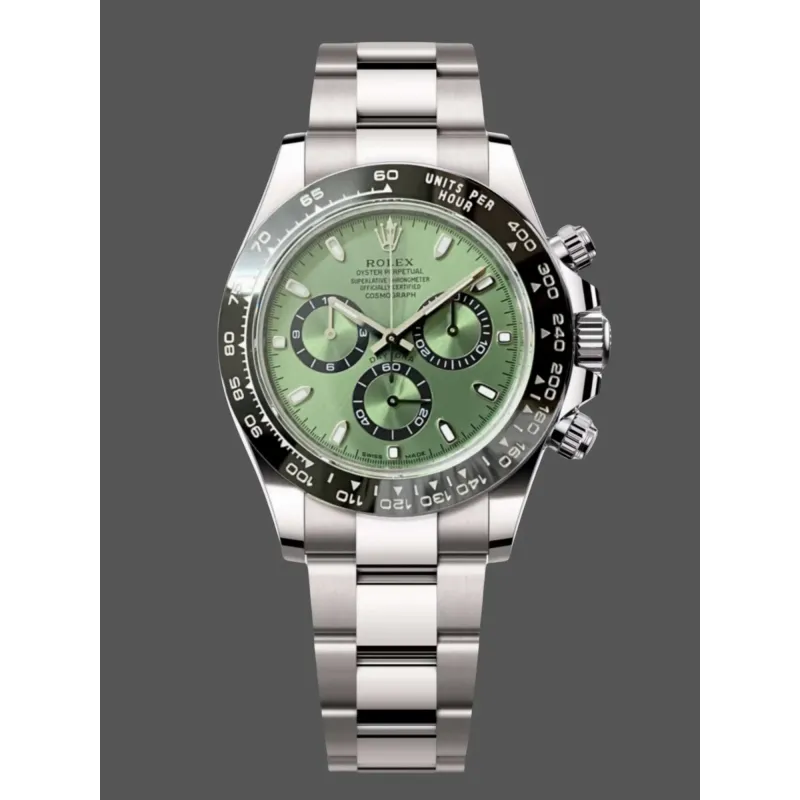 Rolex Daytona Platona 126506 Replica - Cadran Vert Bracelet Oyster