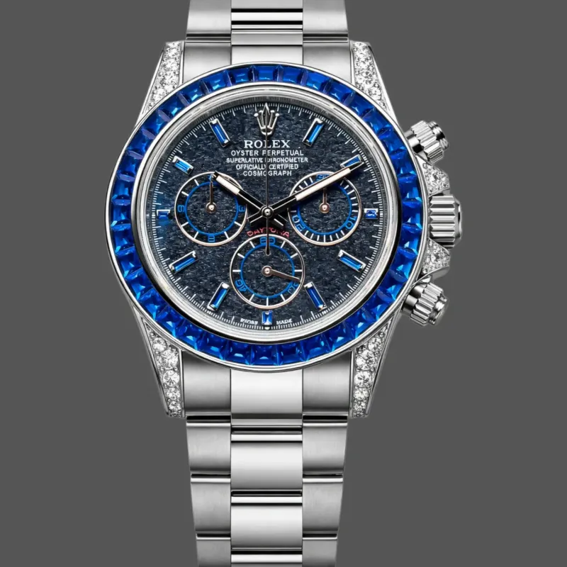 Rolex Daytona 126599TSA Replica - Cadran Argent Lunette Diamants
