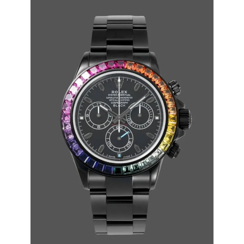 Rolex Daytona 116520 Replica - Cadran Noir Bracelet Oyster