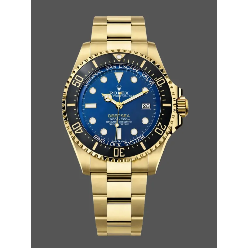 Rolex Deepsea 136668 Replica - Cadran Bleu Bracelet Oyster