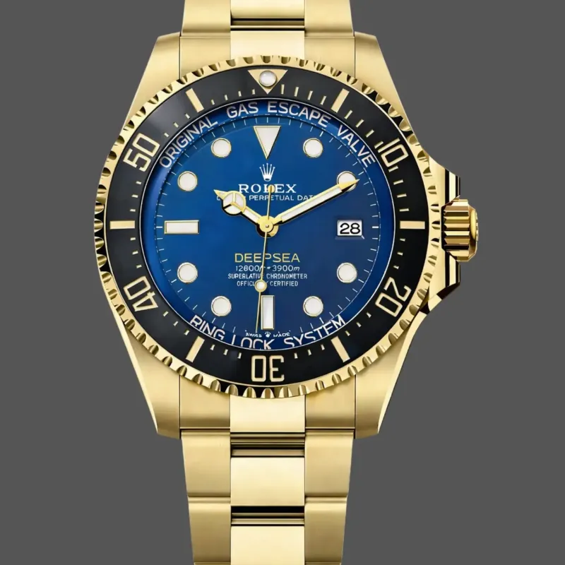 Rolex Deepsea 136668 Replica - Cadran Bleu Bracelet Oyster
