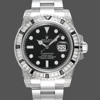 Rolex Submariner Hulk 116610 Replica - Cadran Noir Lunette Cannelee