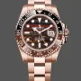 Rolex GMT-Master II Root Beer 126715CHNR Replica - Tiger Iron Bracelet Oyster