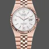 Rolex Land-Dweller Unisexe 127235 Replica - Cadran Argent Lunette Cannelee
