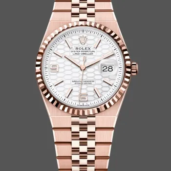 Rolex Land-Dweller Unisexe 127235 Replica - Cadran Argent Lunette Cannelee