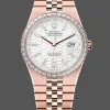 Rolex Land Dweller 127385TBR Replica - Ice White Lunette Diamants