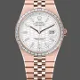 Rolex Land Dweller 127385TBR Replica - Ice White Lunette Diamants