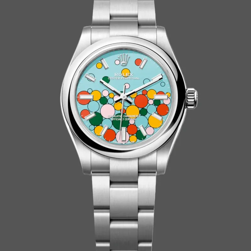 Rolex Oyster Perpetual 31 Celebration Femme 277200 Replica - Cadran Turquoise Bracelet Oyster