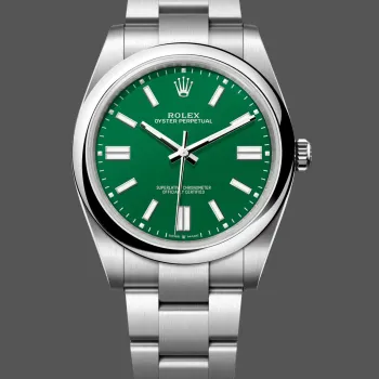 Rolex Oyster Perpetual 41 134300 Replica - Cadran Vert Bracelet Oyster