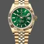 Rolex Sky-Dweller 336938 Replica - Cadran Vert Lunette Cannelee