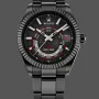 Rolex Sky-Dweller CUSTOMIZED Replica - Cadran Noir Acier Inoxydable