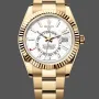 Rolex Sky-Dweller 336938 Replica - Cadran Blanc Bicolore