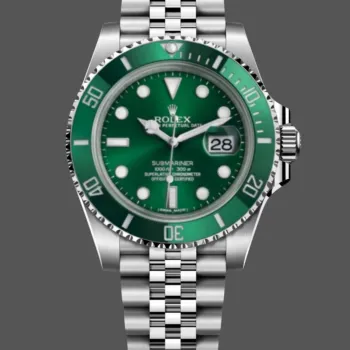 Rolex Submariner Hulk 116610LV Replica - Cadran Vert Lunette Cannelee