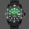 Rolex Submariner Hulk 116610LV Replica - Cadran Noir Lunette Cannelee