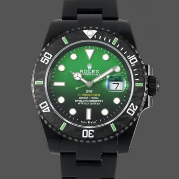 Rolex Submariner Hulk 116610LV Replica - Cadran Noir Lunette Cannelee