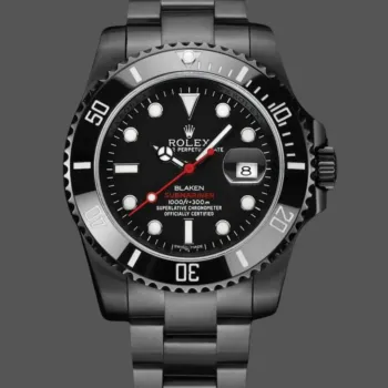 Rolex Submariner 116610LN Replica - Cadran Noir Lunette Cannelee