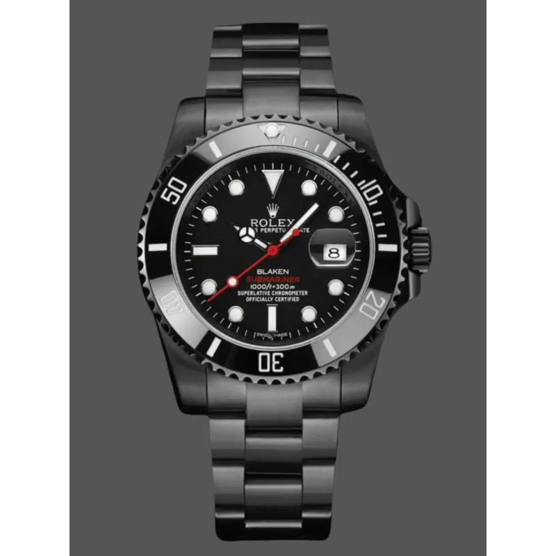 Rolex Submariner 116610LN Replica - Cadran Noir Lunette Cannelee