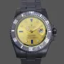Rolex Submariner Hulk 116610 Replica - Cadran Champagne Lunette Cannelee