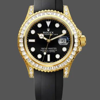 Rolex Yacht-Master 42 226668TBR Replica - Cadran Noir Lunette Diamants
