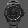 Rolex Yacht-Master 116622 Replica - Cadran Noir Acier Inoxydable
