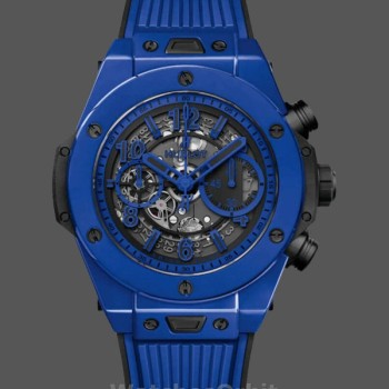Replique Hommes Hublot Big Bang Unico Blue Magic 42mm 411.ES.5119.RX Skeleton