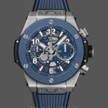 Replique Hommes Hublot Big Bang-421.NL.5170.RX, 42mm, Bleu Hommes