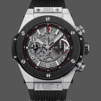 Replique Hommes Hublot Big Bang Unico 45mm 411.NM.1170.RX Transparent