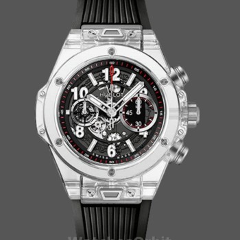 Replique Hommes Hublot Big Bang Unico Chronograph 411.JX.1170.RX 45MM Skeleton