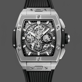 Replique Hommes Hublot Spirit of Big Bang Titanium 42MM 642.NX.0170.RX Skeleton Dial