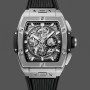 Replique Hommes Hublot Spirit of Big Bang Titanium 42MM 642.NX.0170.RX Skeleton Dial