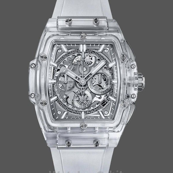 Replique Hommes Hublot Spirit of Big Bang Sapphire 641.JX.0120.RT 42mm Argent
