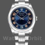 Replique Rolex Oyster Perpetual Air-King-114200 unisexe, 34mm, cadran bleu concentrique, unisexe bleu concentrique