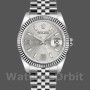 Replique Rolex Datejust 36mm Unisex-116234-0159-Rhodium Wave-Diamond Dial Rhodium Wave Diamond